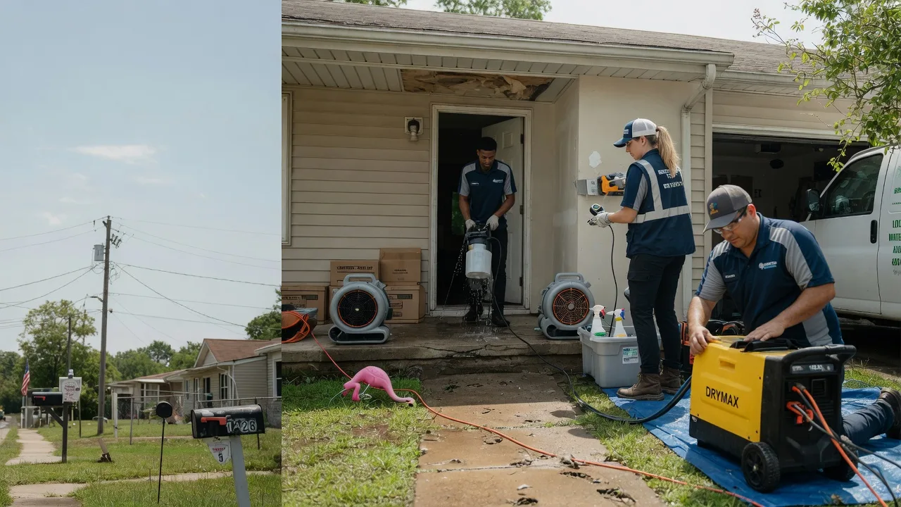 Storm Damage Water Removal in Monroe, SD near me